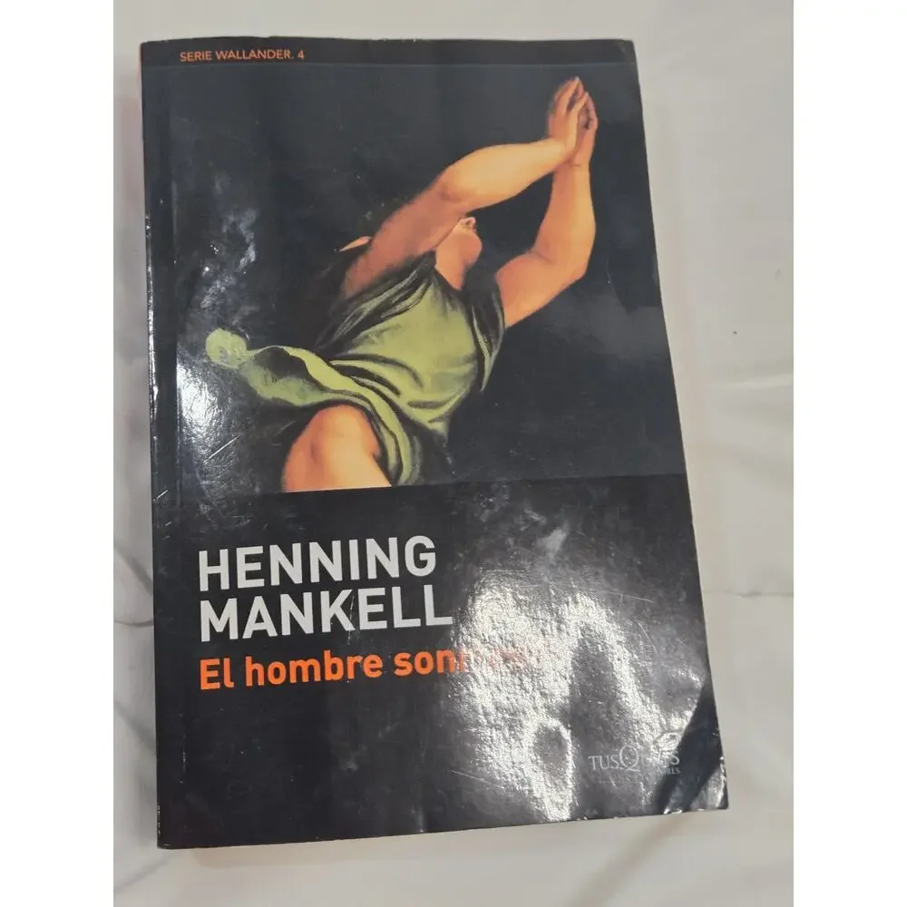 El Hombre Sonriente por Henning Mankell - Ed. TusQuets - Spanish C29